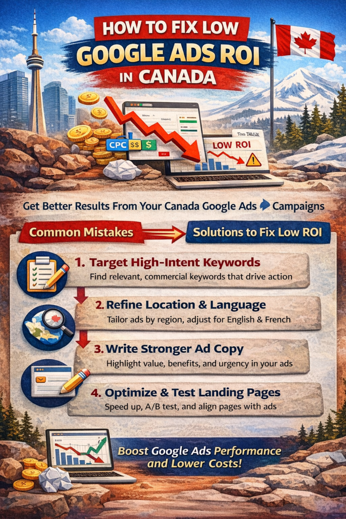 Improving Google Ads ROI in Canada