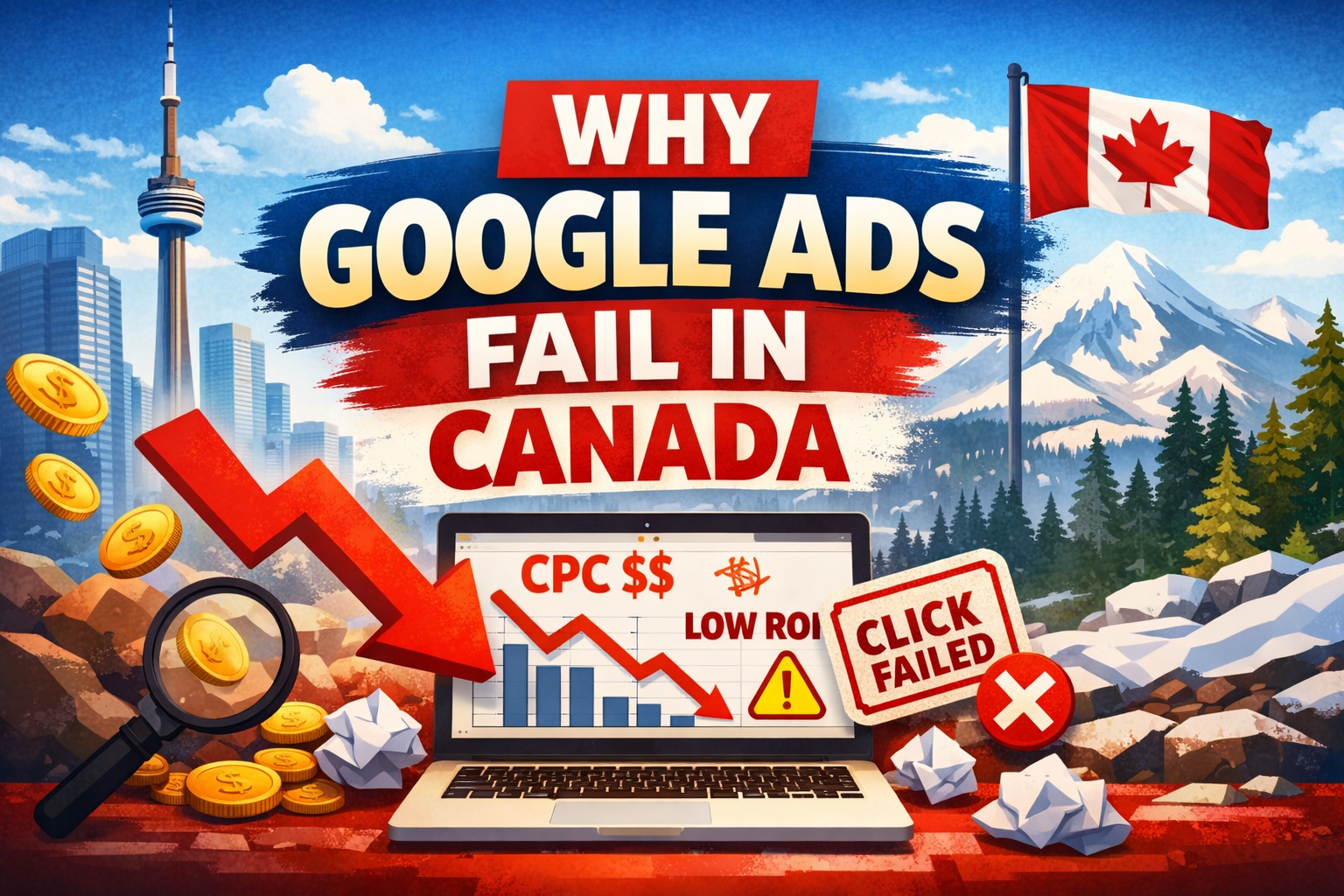 Why Google Ads Failed In Canada